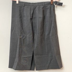 Escada Charcoal Gray Dress Skirt - Sleek Professional Look